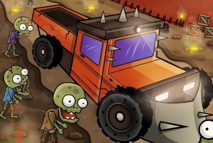 Игра Яростные Зомби Атакуют