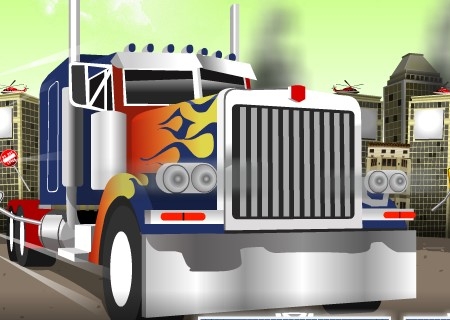 Игра Гонка на Тягочах: Трансформеры