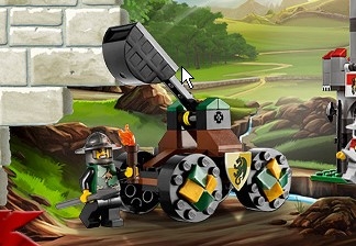 Игра Королевство Лего : Катапульта