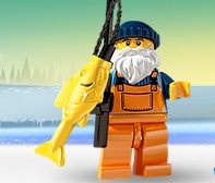 Игра Лего: Ловец рыбы