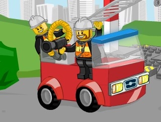 Игра Лего: Пожарная Машина