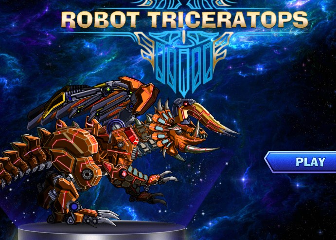 Игра Робот Динозавр