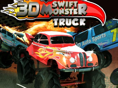 Игра Быстрый Грузовик Монстр 3Д