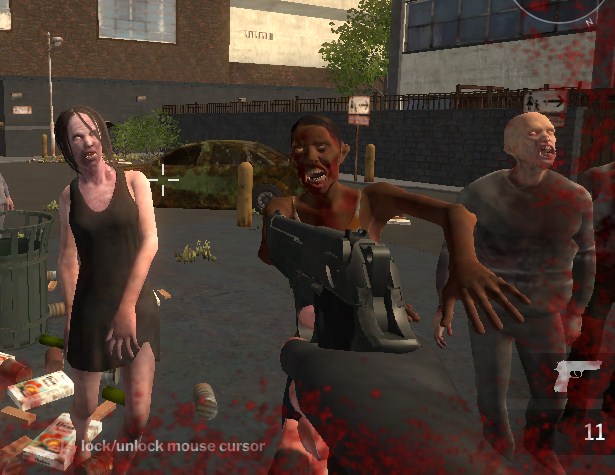 Игра Зомби Против Дворника