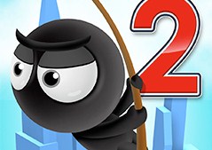 Игра Стикмен: Полеты с Веревкой 2
