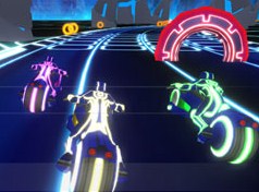 Игра Неоновые Гонки на Мотоциклах
