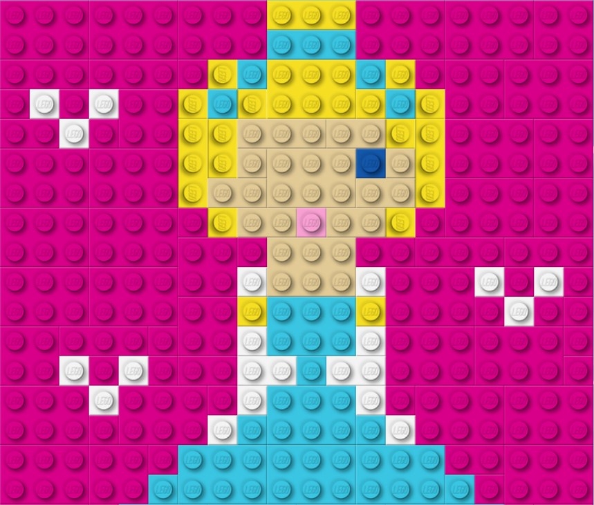 Игра Лего Дисней: Собери Мозаику