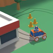 Игра Веселый Заезд на Машинке