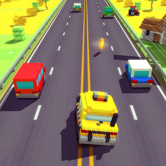 Игра Блочный Хайвей