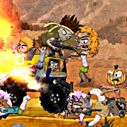 Игра Хард Рок: Пластилиновые Зомби