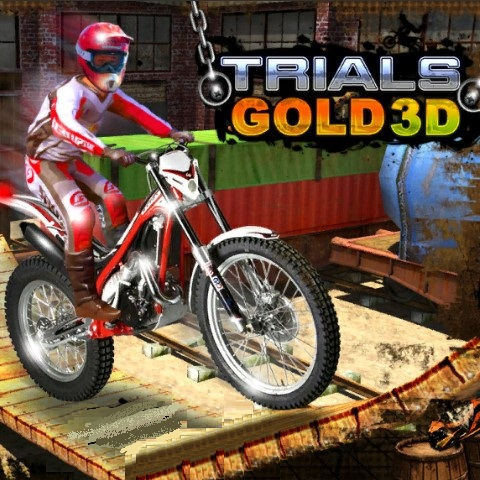 Игра Мотоциклы: Испытания Золото 3Д