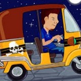 Безумный Водитель Тук Тук