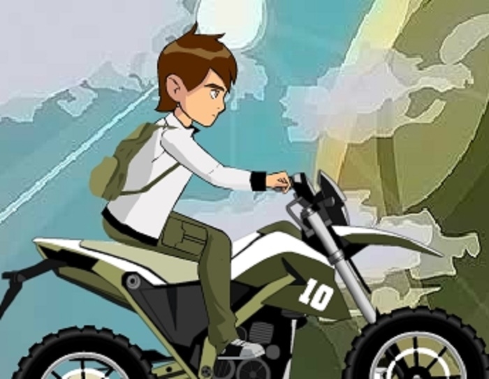 Игра Бен 10: Байкерская прогулка