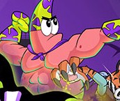 Игра Губка Боб: Супер Схватка в Хеллоуин