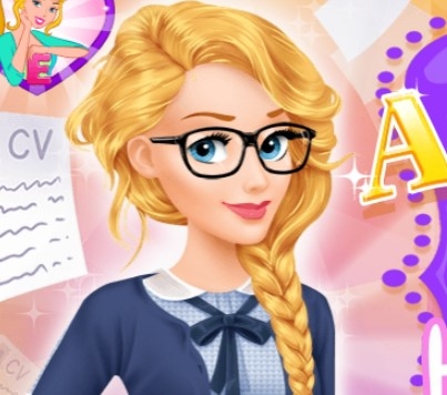 Игра Аврора Устраивается на Работу: Одевалка Принцесы