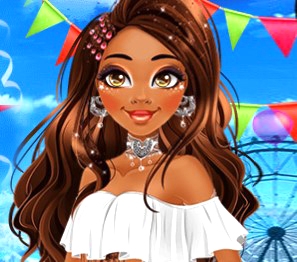 Игра Одевалка: Моана на Фестивале