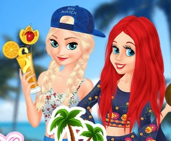 Игра Весенние Каникулы Принцесс