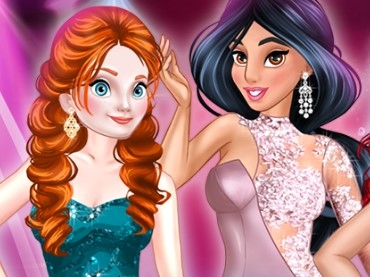 Игра Принцессы Диснея  на Показе Мод