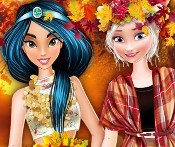 Игра Осенний Бал в Колледже Принцесс