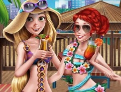 Игра Принцессы: Планировщик Вечеринок в Бассейне