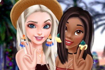 Игра Эльза и Тиана Летние Величайшие Хиты