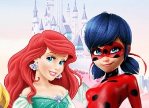 Игра Соедините Принцесс