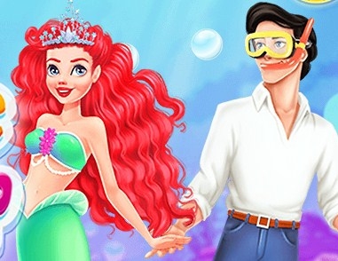 Игра Ариэль и Эрик:  Отдых