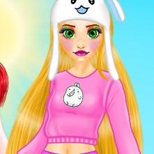 Игра Ариэль и Рапунцель: Пасхальный Переполох