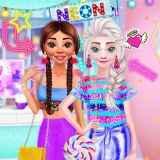 Принцессы: Неоновая Одежда