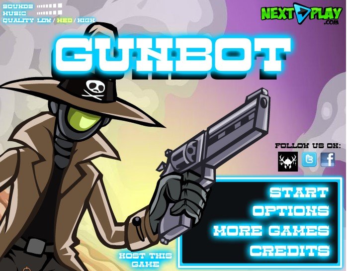 Игра Gunbot