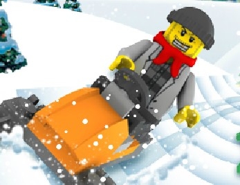 Игра Лего: Гонки на Рождество