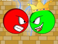 Игра Красный Шарик Против Зеленого Короля