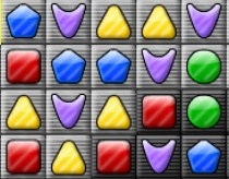 Игра Совмести Квадраты: Три в Ряд