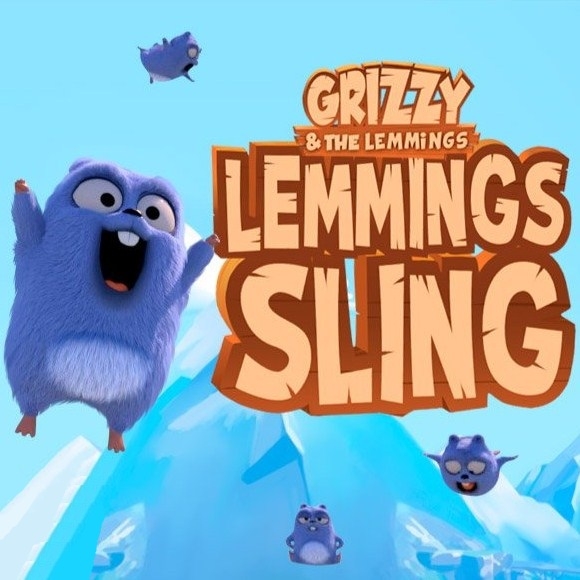Игра Гризли и Лемминги: Рогатка