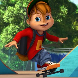 Игра Элвин и Бурундуки: Профессионал Скейтборда