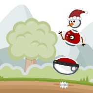Игра Бег Снеговика