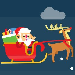 Игра Рождественская Гонка