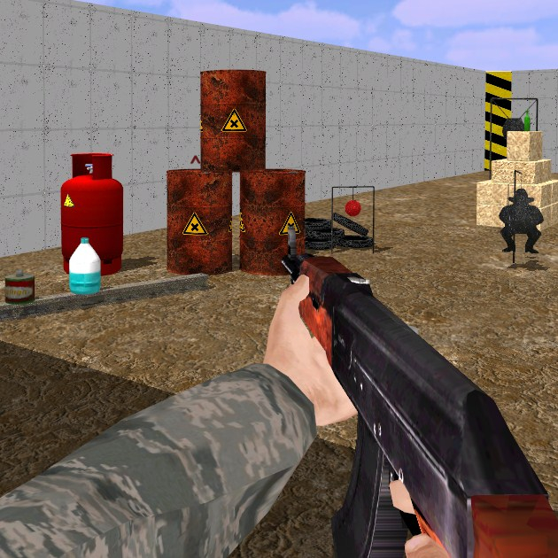 Игра Симулятор Стрельбы: На Улице 3Д