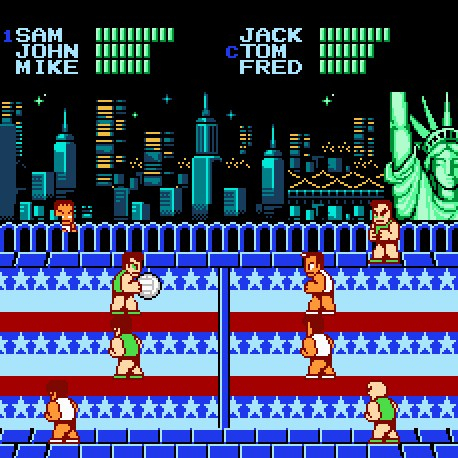 Игра Super Dodge Ball