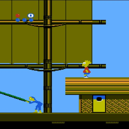 Игра Simpsons: Bart vs the World