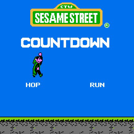 Игра Sesame Street: Countdown