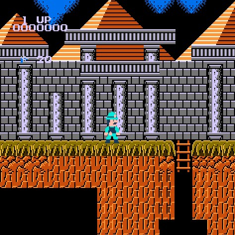 Игра Super Pitfall