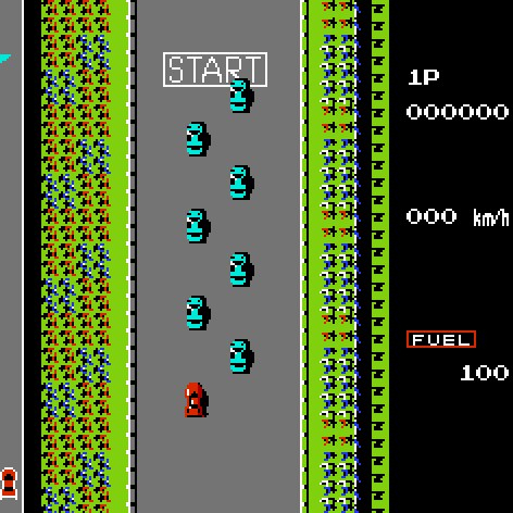 Игра Road Fighter