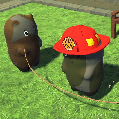 Игра Хомяки В Шляпках Со Скакалкой