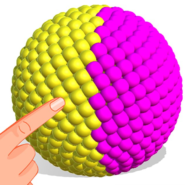 Игра Раскрась Шар