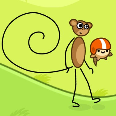 Игра Пни Мартышку