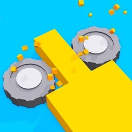 Игра Цветная Пила 3Д 2