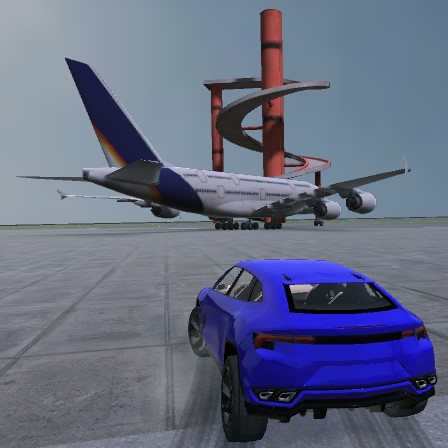 Игра Сумасшедшие Трюки на Аеропорту