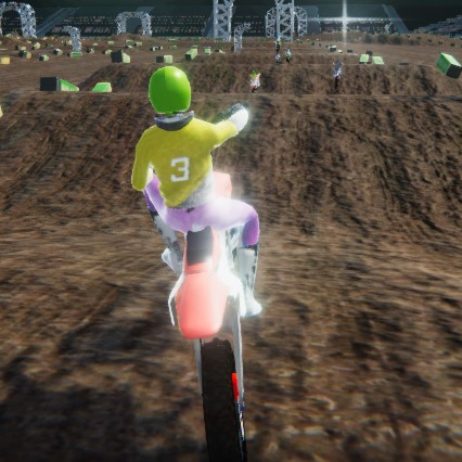 Игра Мотокрос Райдеры