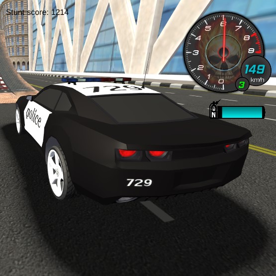 Игра Водитель Полицейских Тачек 2